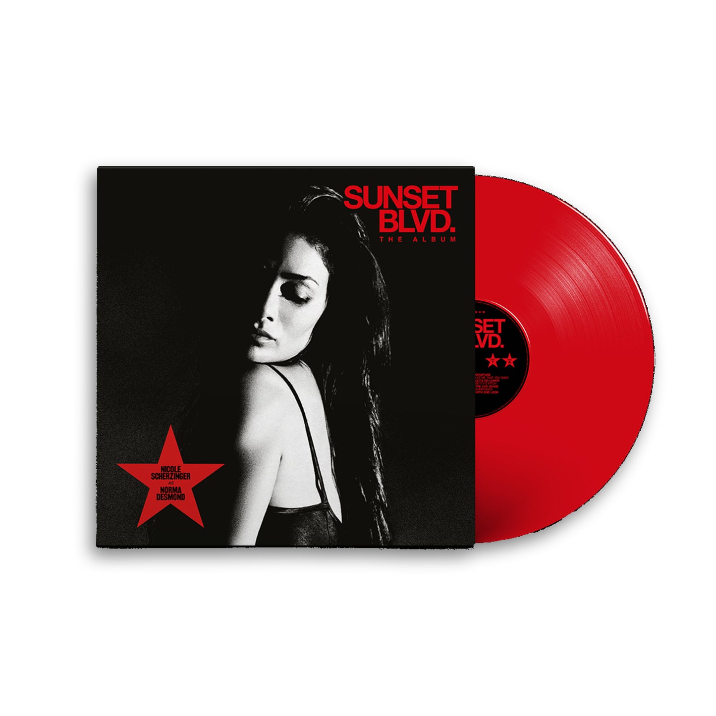 SUNSET BLVD. The Album (Limited Nicole Scherzinger Edition) | 3xTransparent Red Vinyl
