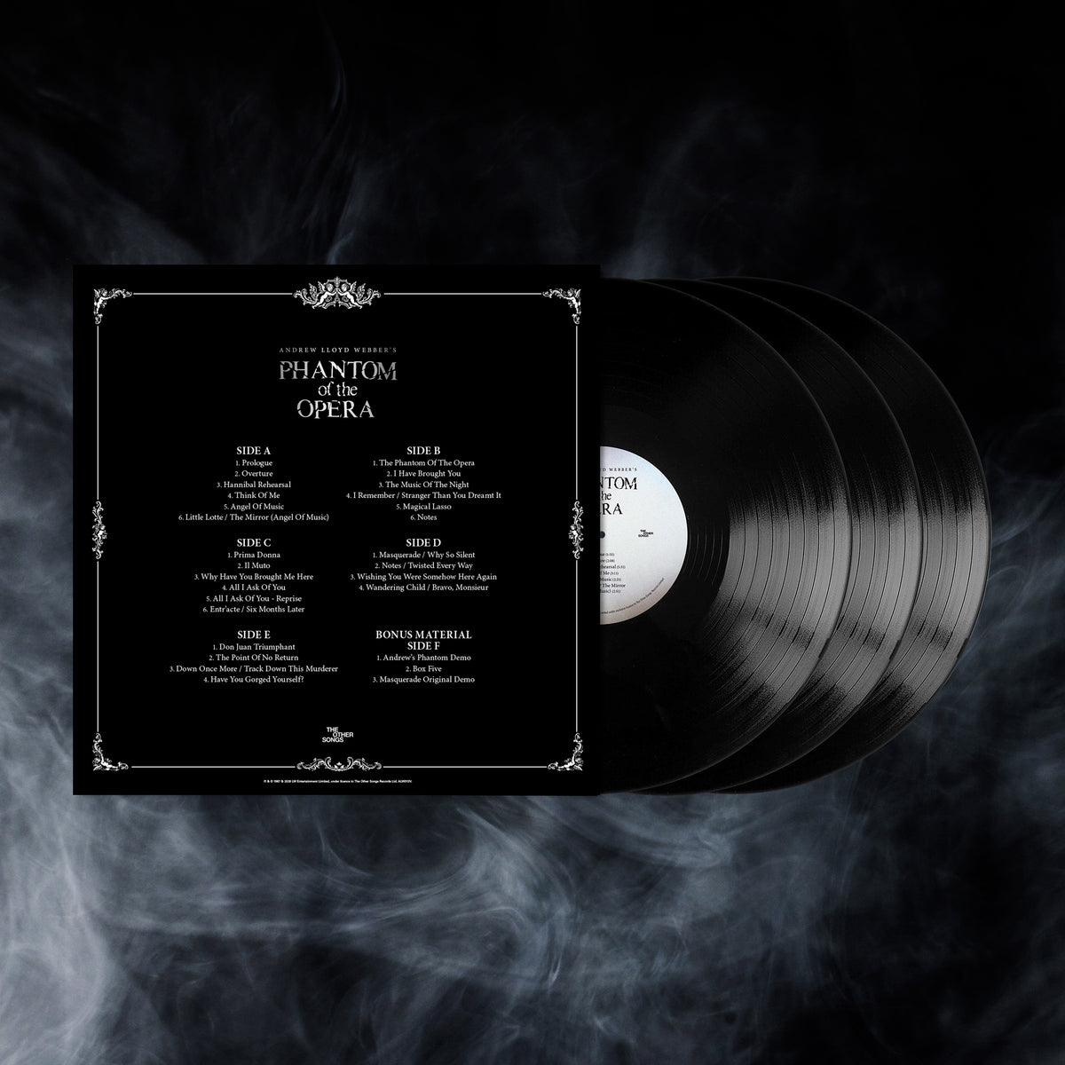 THE PHANTOM OF THE OPERA (THE ANDREW LLOYD WEBBER 2026 MIX) (3LP)
